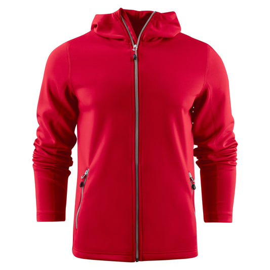 Layback Full Zip Hoodie - Red