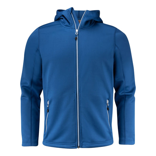 Layback Full Zip Hoodie - Bright Blue