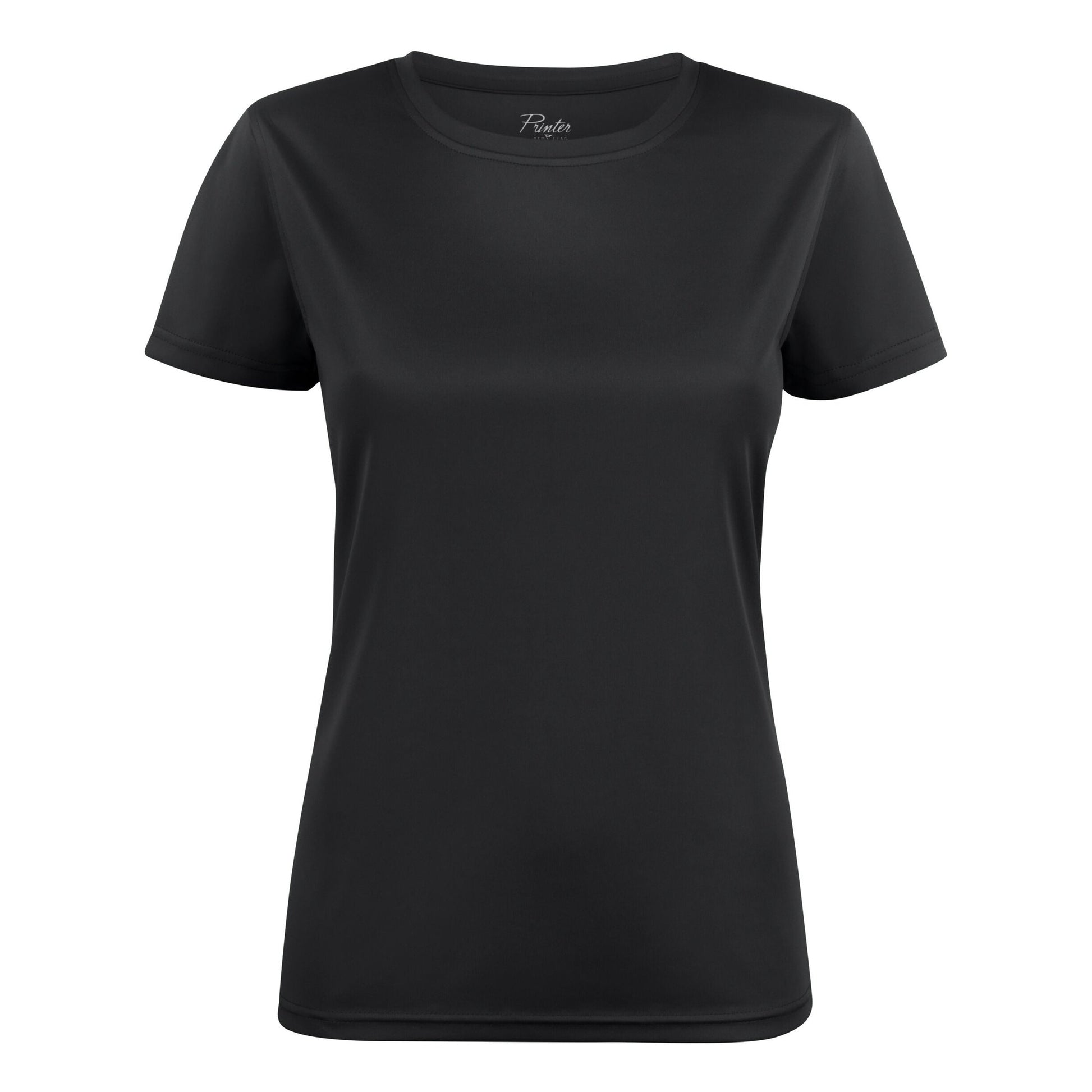 Ladies Run T-Shirt - Black