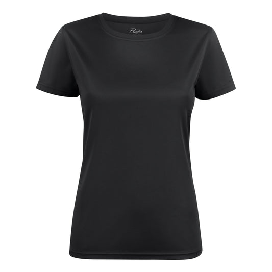 Ladies Run T-Shirt - Black