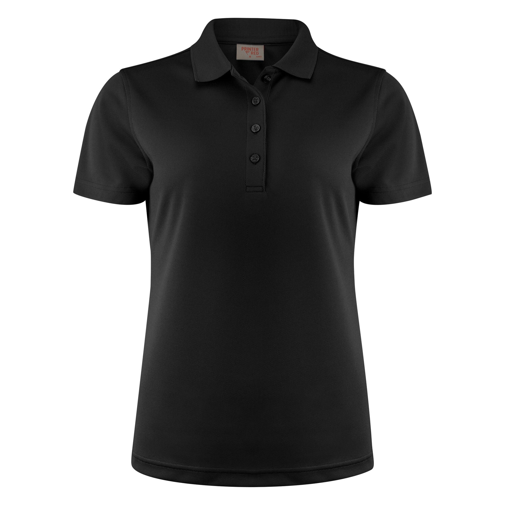 Ladies Smash Polo Shirt - Black