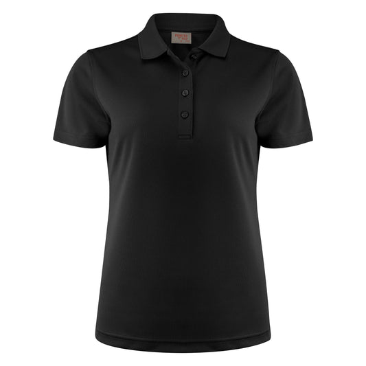 Ladies Smash Polo Shirt - Black