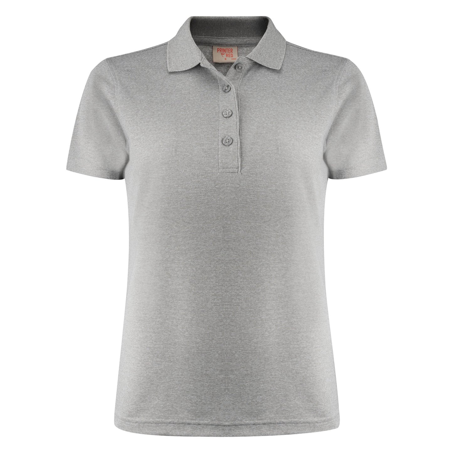 Ladies Smash Polo Shirt - Grey Melange 