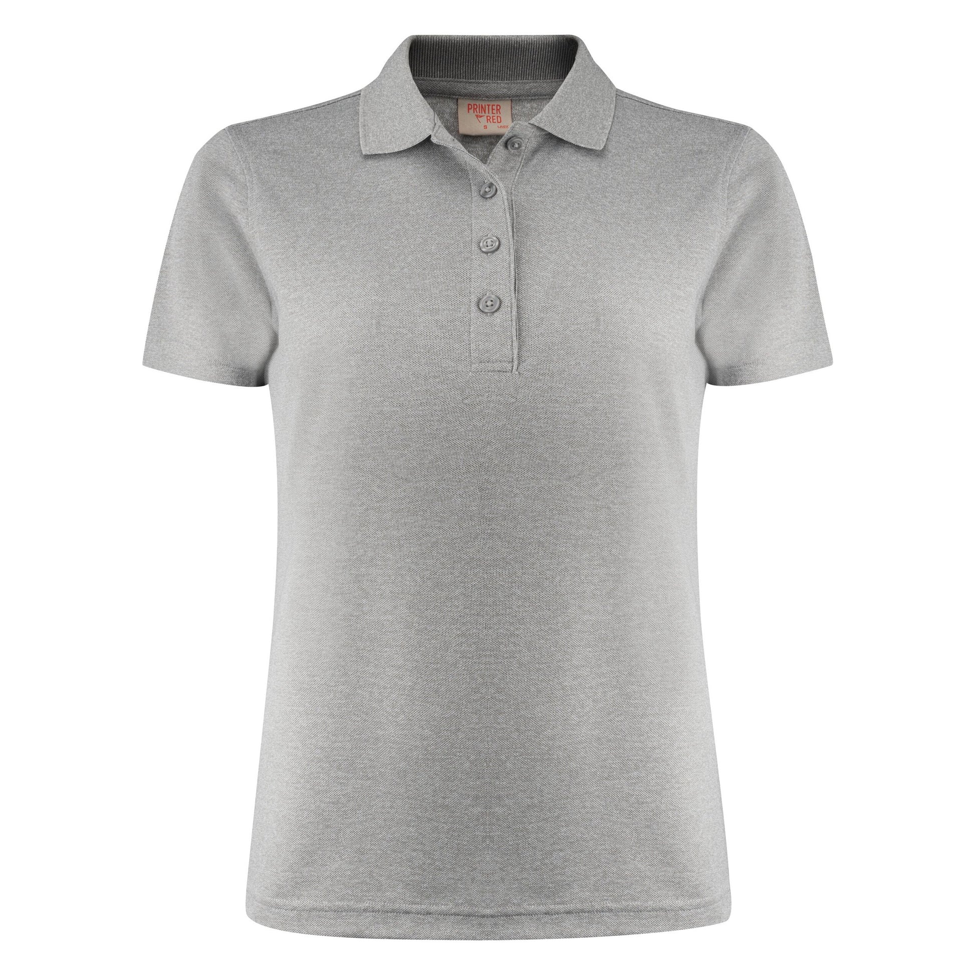Ladies Smash Polo Shirt - Grey Melange 