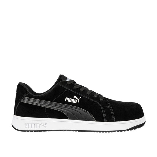Iconic Suede Black Low S1PL ESD - Black