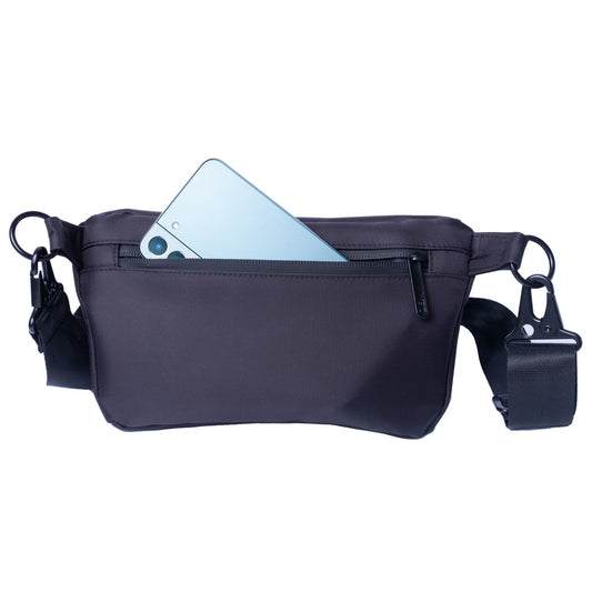 ZEN Coral Crossbody Pouch - Black