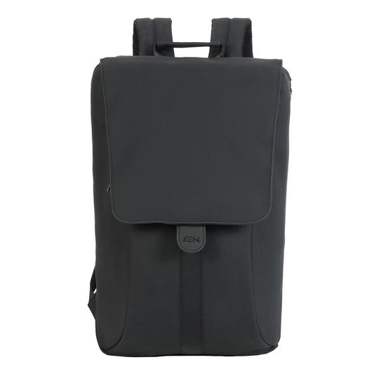 Amber Chic Laptop Backpack - Black