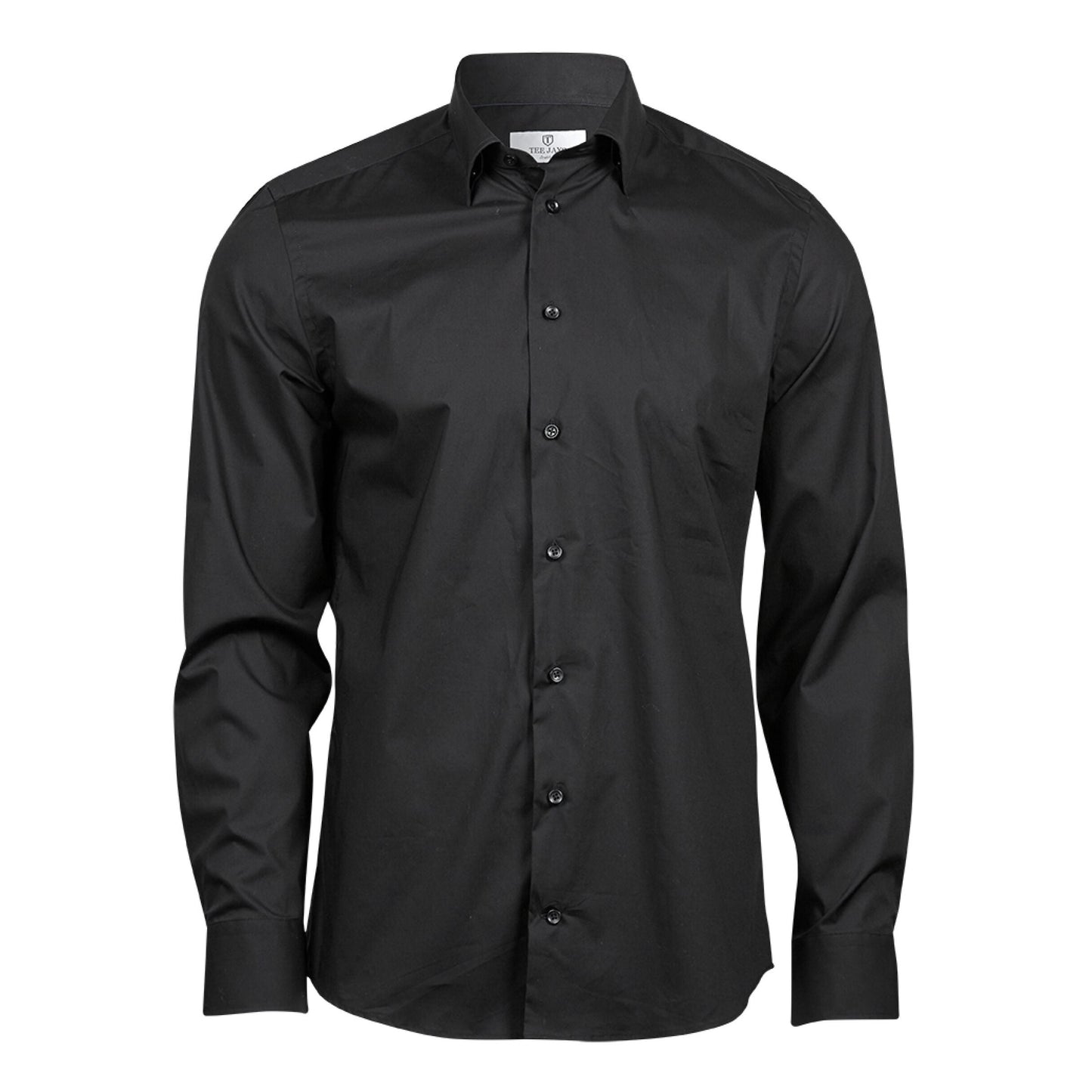 Men&#39;s Stretch Luxury Shirt - Black