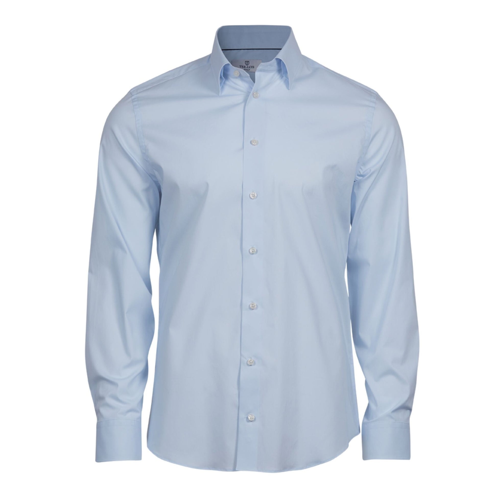 Men&#39;s Stretch Luxury Shirt - Light Blue