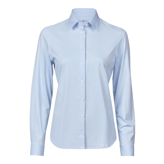 Women's Active Stretch Shirt - Light Blue