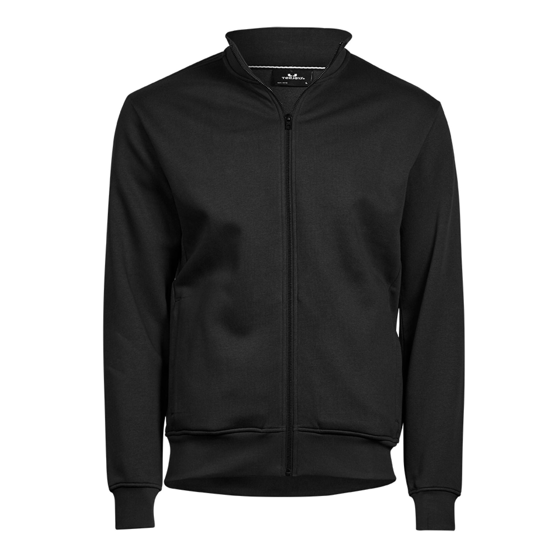 Men&#39;s Full Zip Sweatshirt - Black