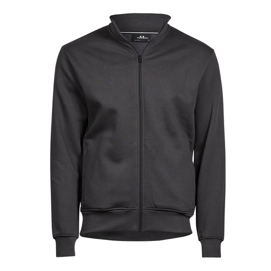 Men&#39;s Full Zip Sweatshirt - Dark Grey