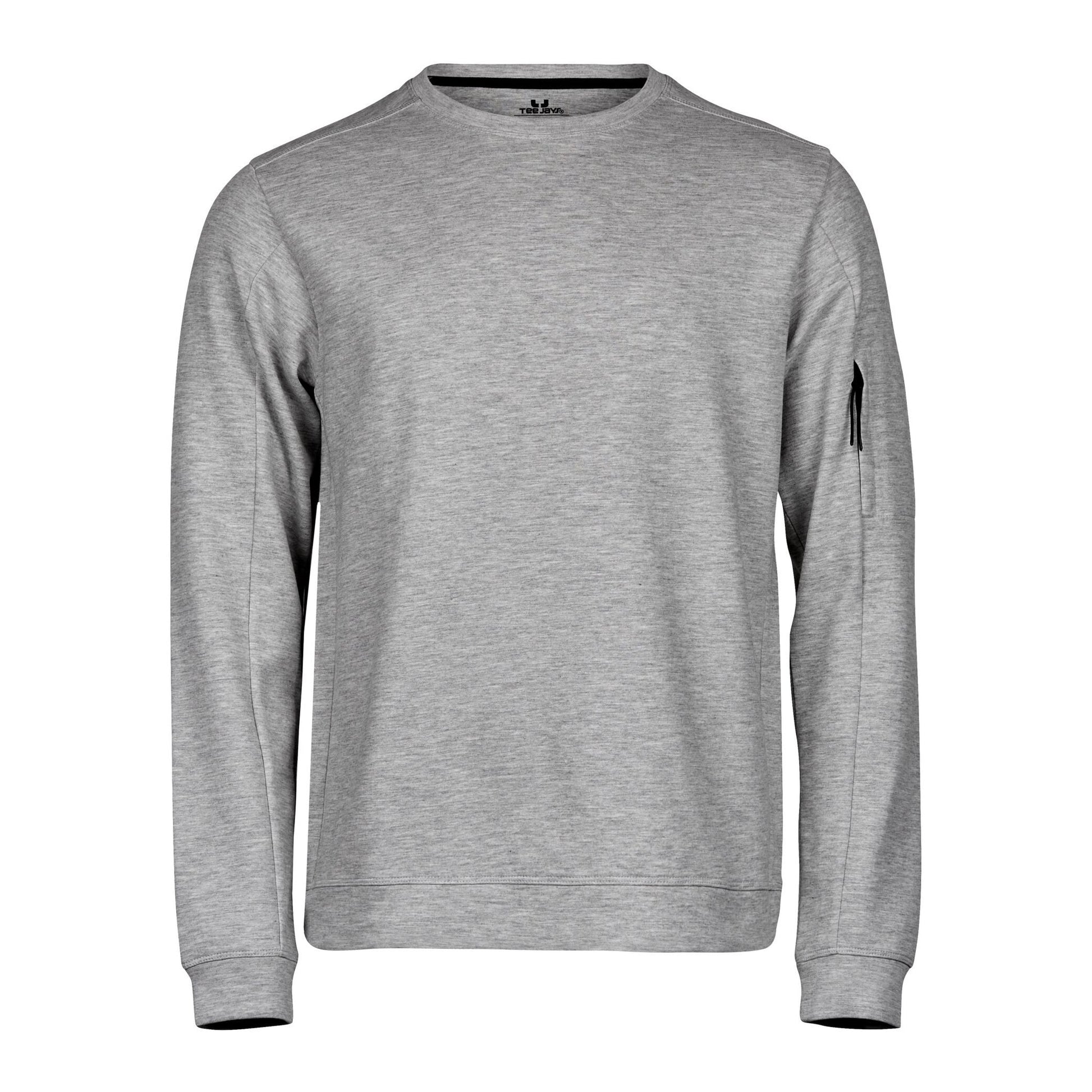  Athletic Crew Neck Sweat - Heather Grey