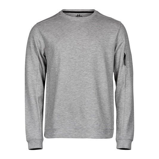  Athletic Crew Neck Sweat - Heather Grey
