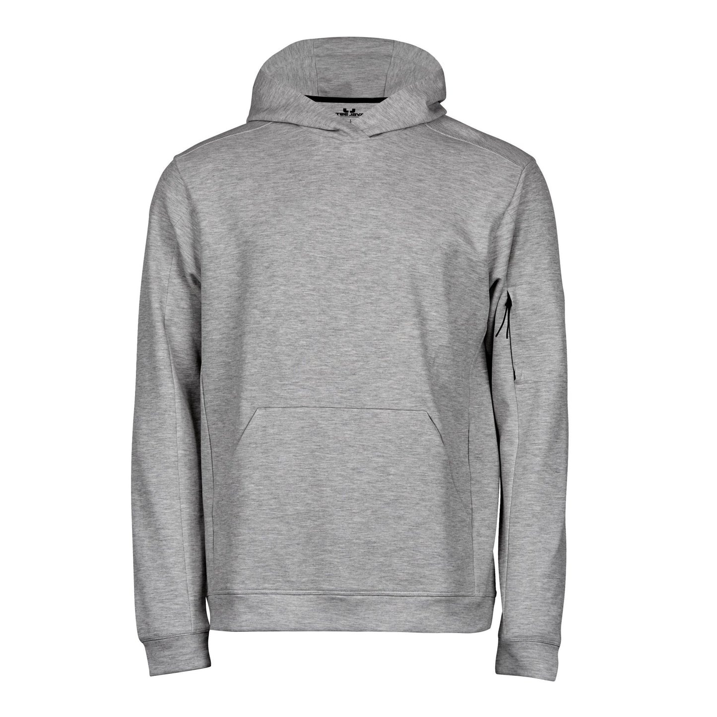 Athletic Hooded Sweat - Heather Grey