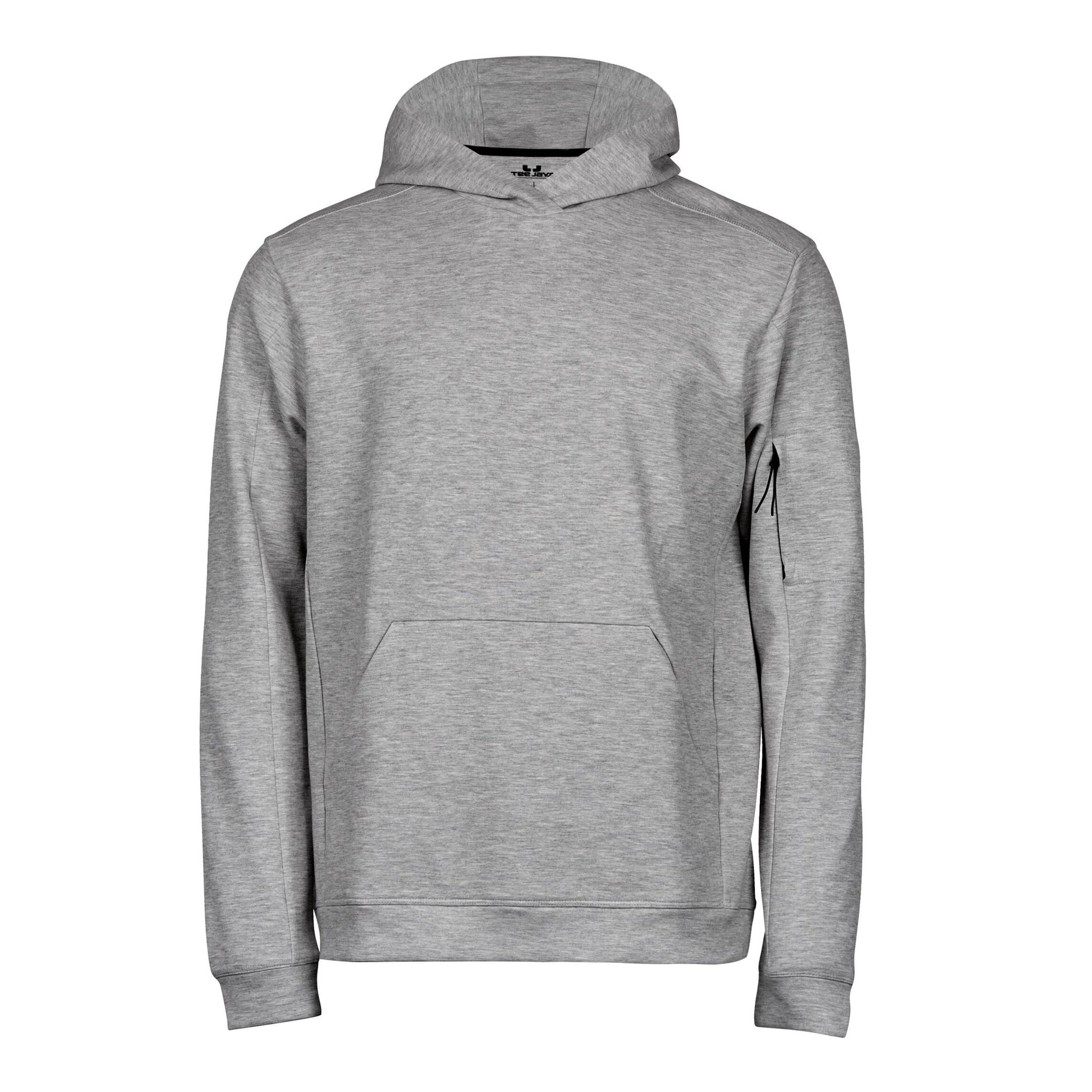 Athletic Hooded Sweat - Heather Grey