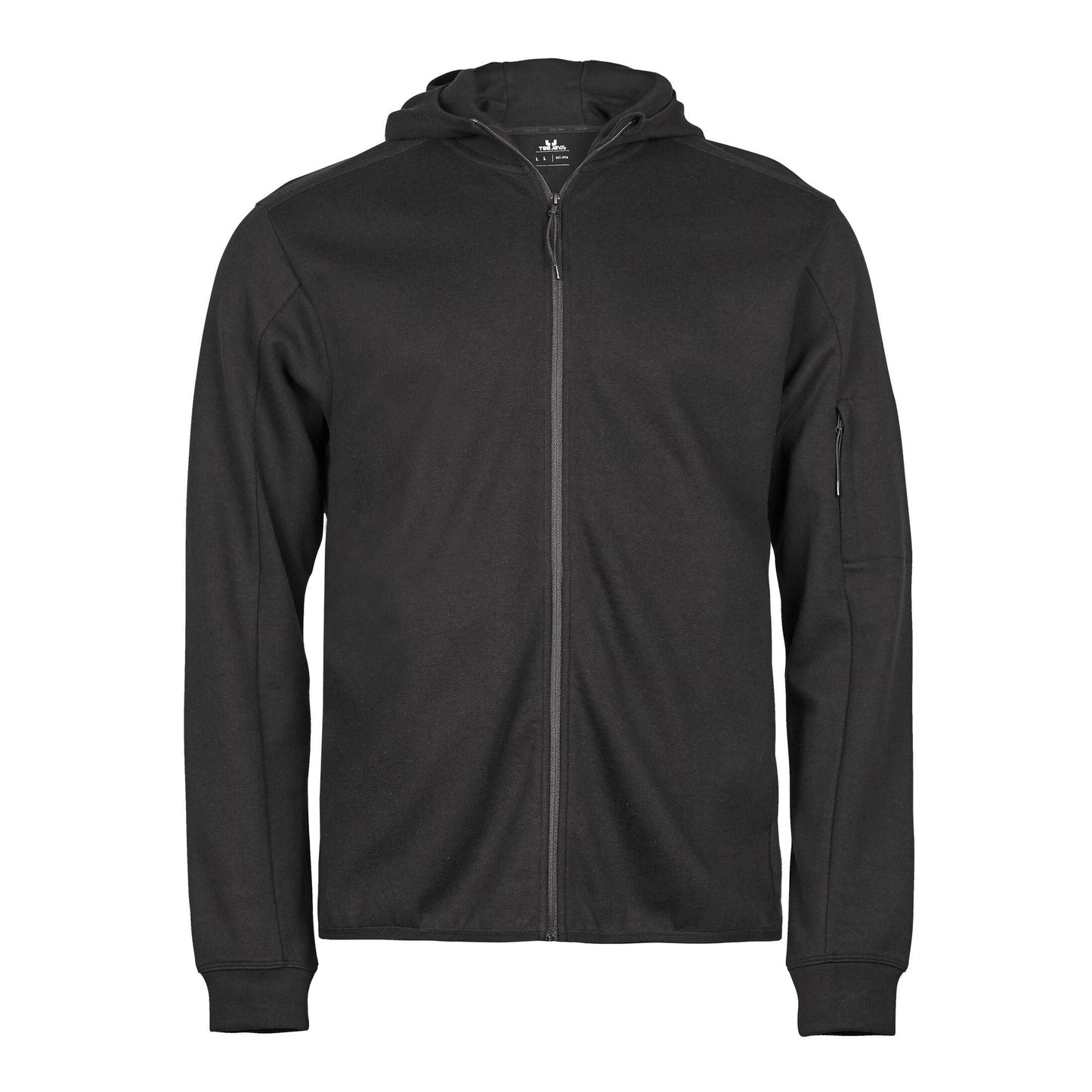 Athletic Full Zip Sweat - Black