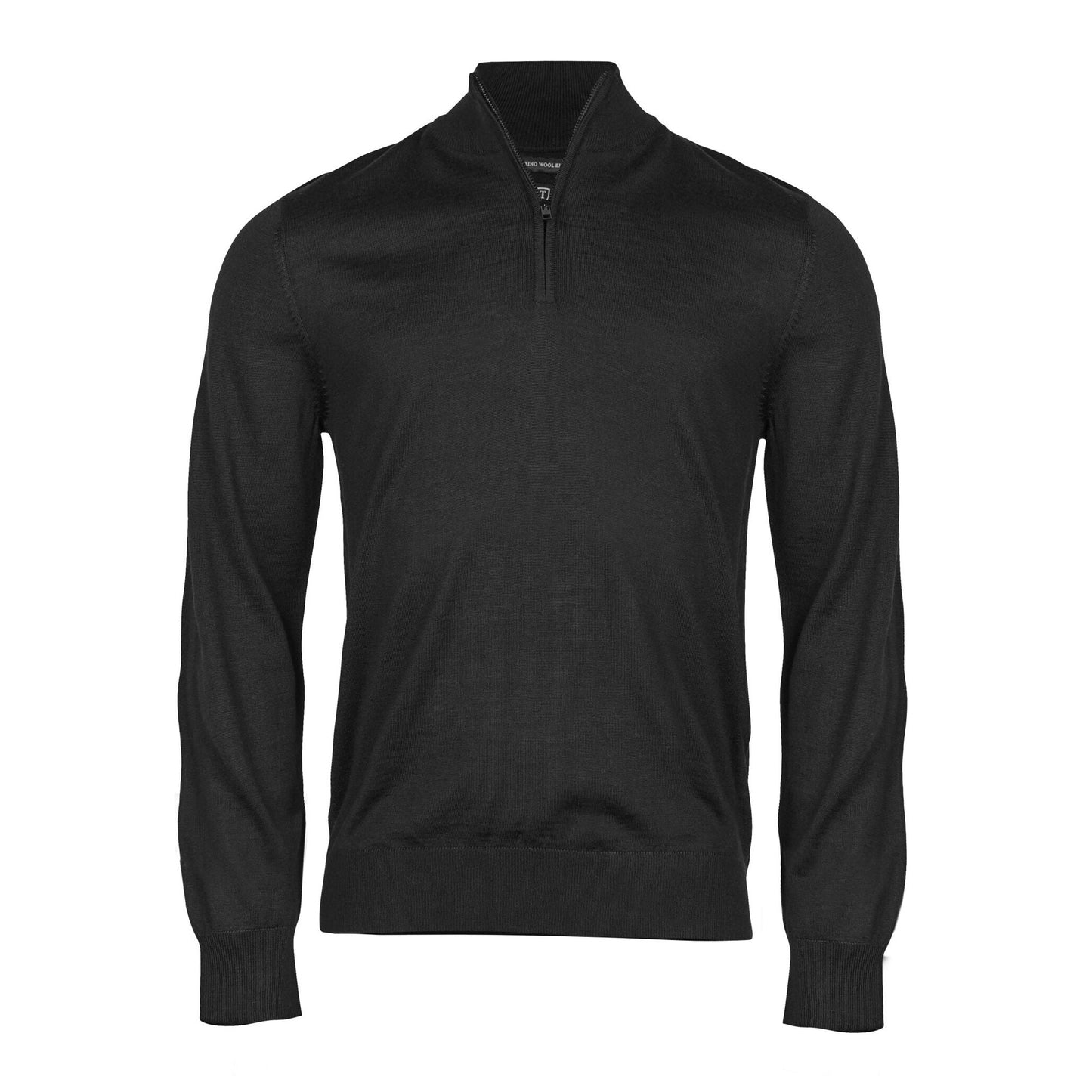 Mens Half Zip - Black