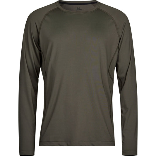  Long Sleeve CoolDry Tee - Deep Green