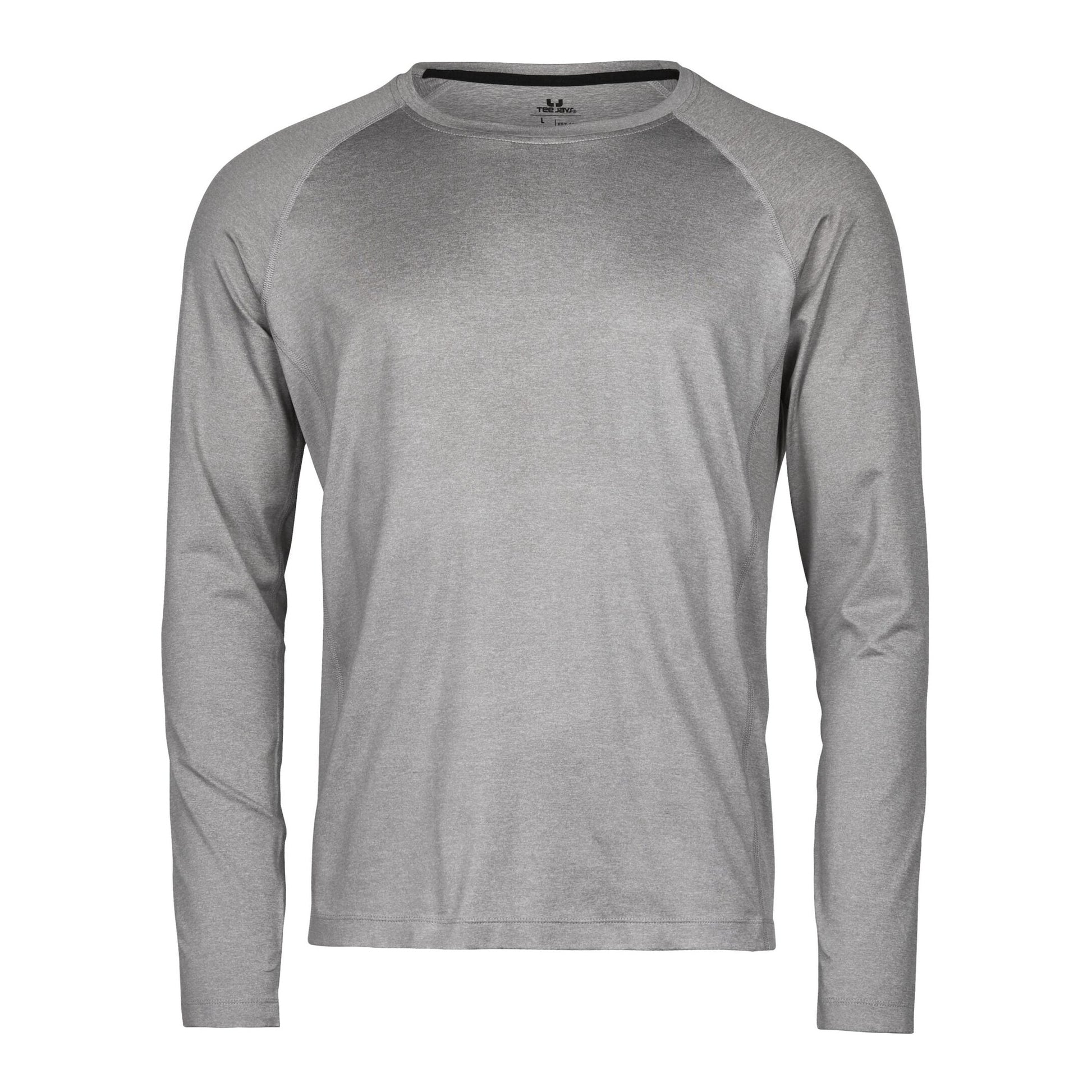 Long Sleeve CoolDry Tee - Grey Melange