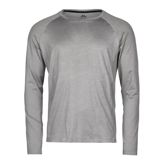  Long Sleeve CoolDry Tee - Grey Melange