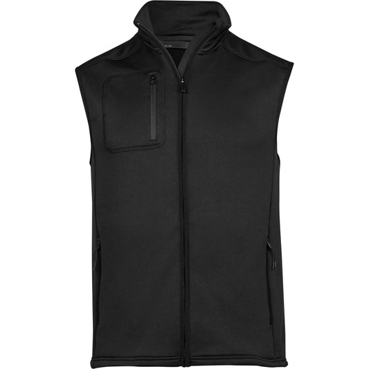 Men's Stretch Fleece Bodywarmer - Black