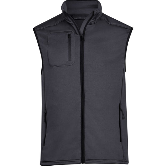 Men's Stretch Fleece Bodywarmer - Dark Grey