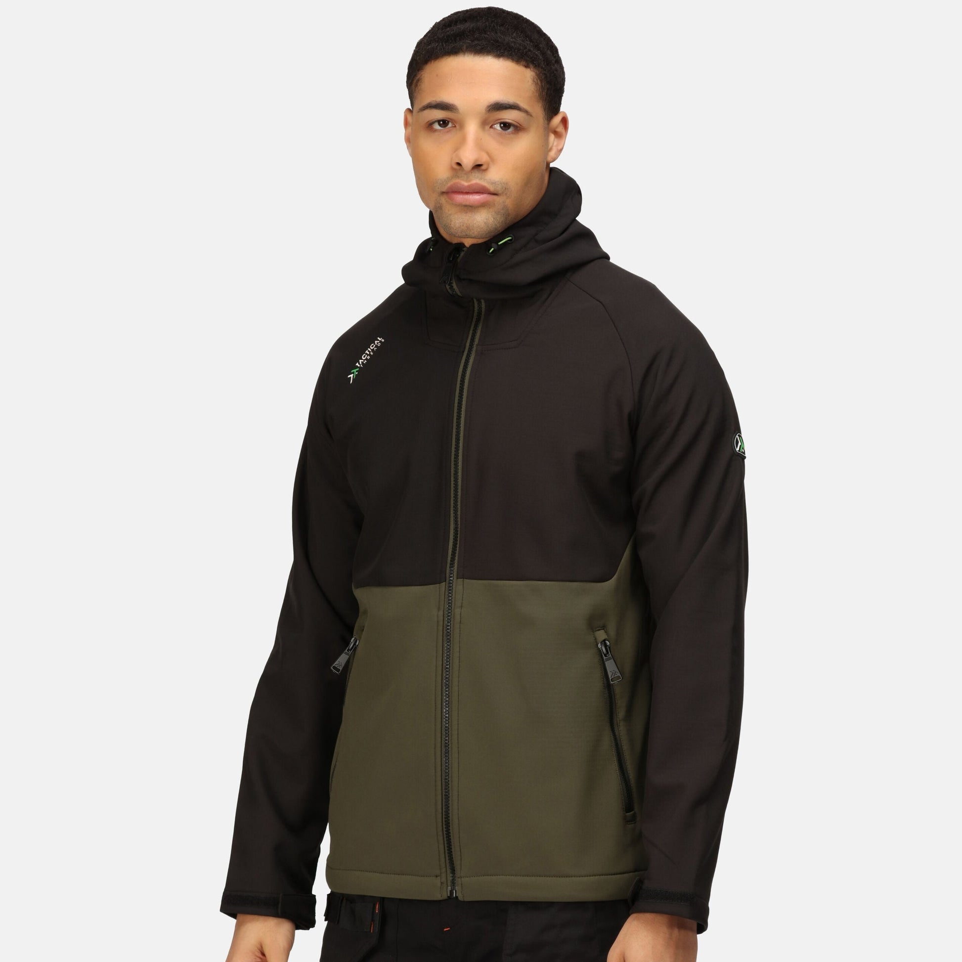Tactical Surrender Softshell - Dark Khaki/Black