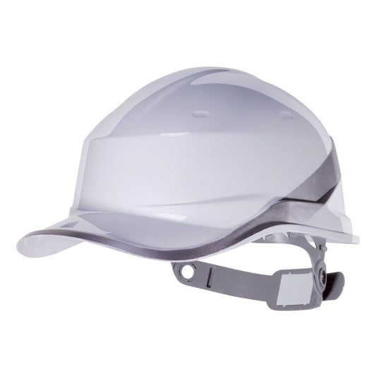 Hi-Vis Baseball Safety Helmet - White