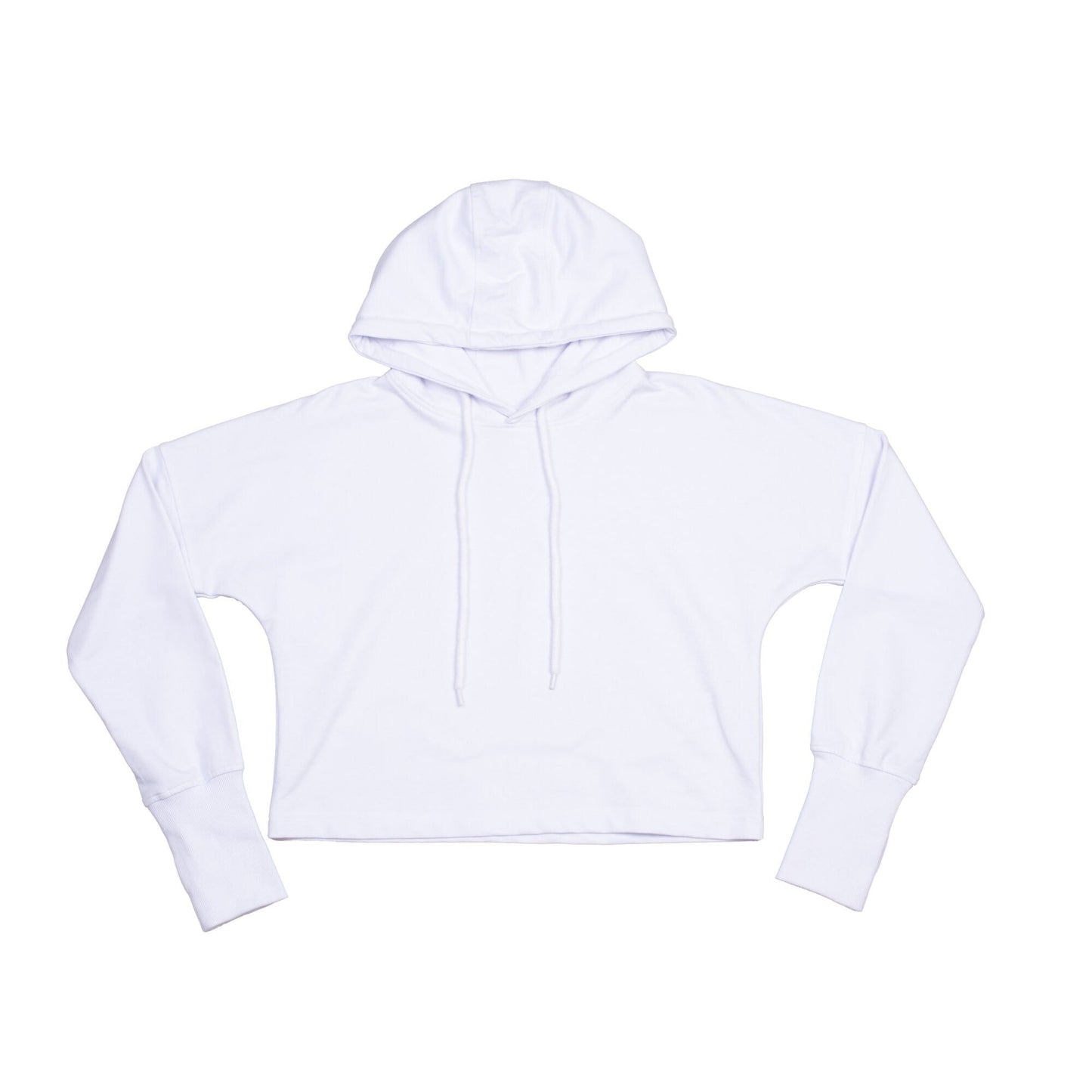 Cropped Hoodie - White