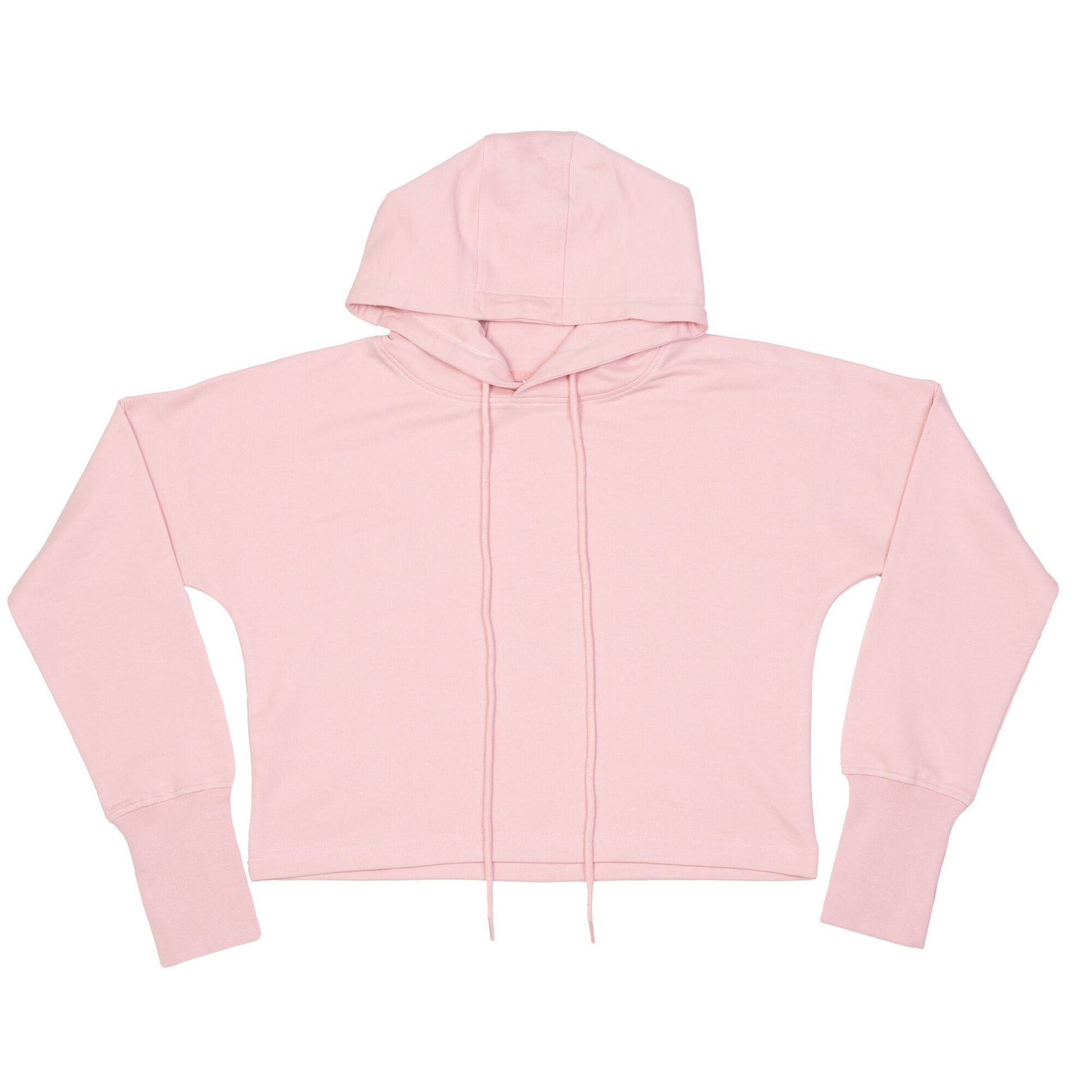 Cropped Hoodie - Soft Pink