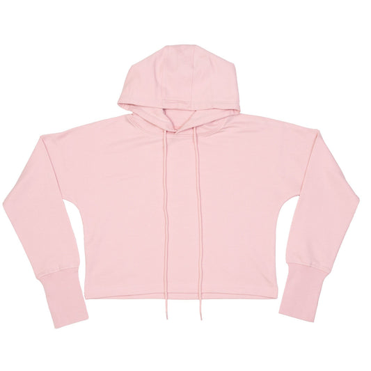 Cropped Hoodie - Soft Pink