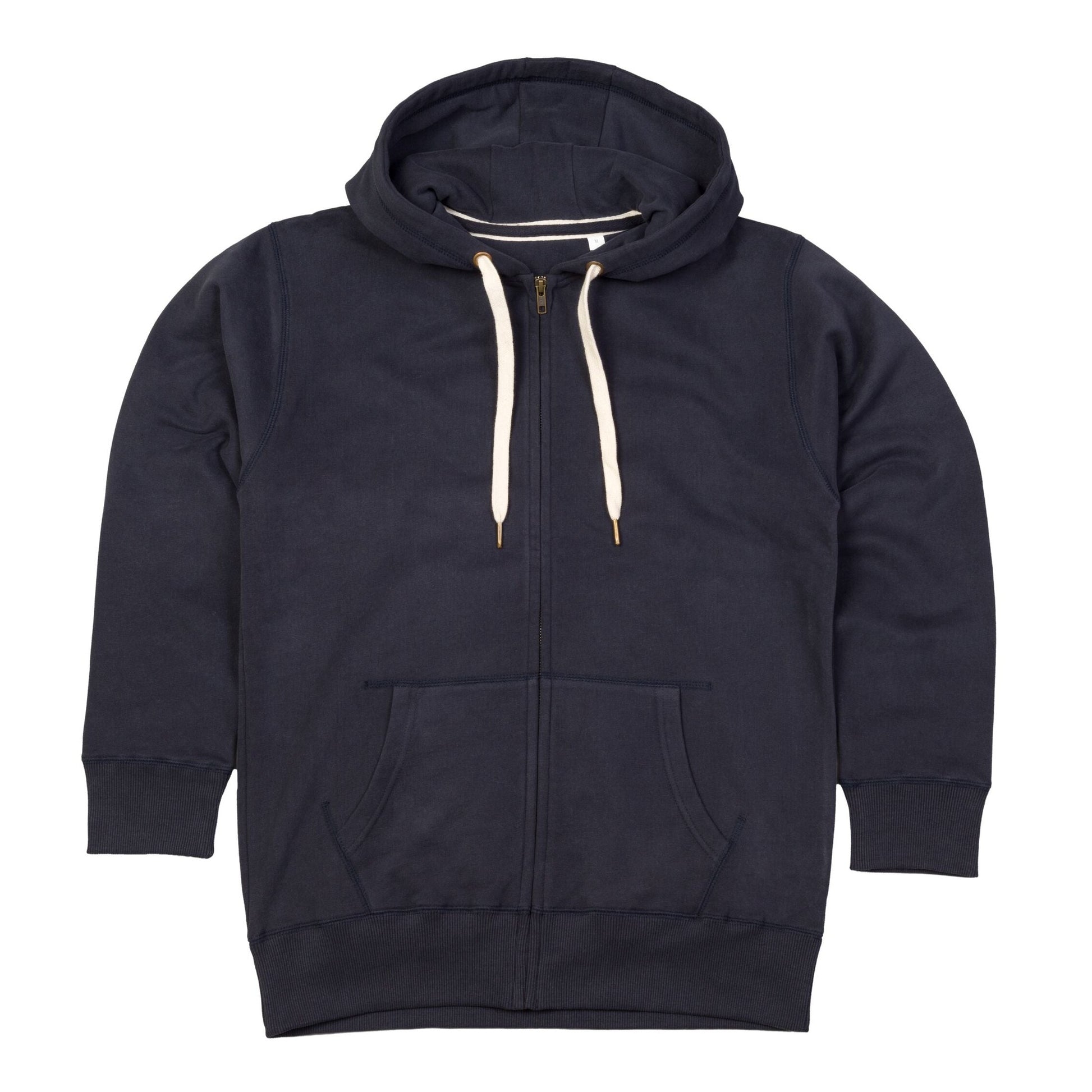 Men's Superstar Zip-Through Hoodie - Dark Navy