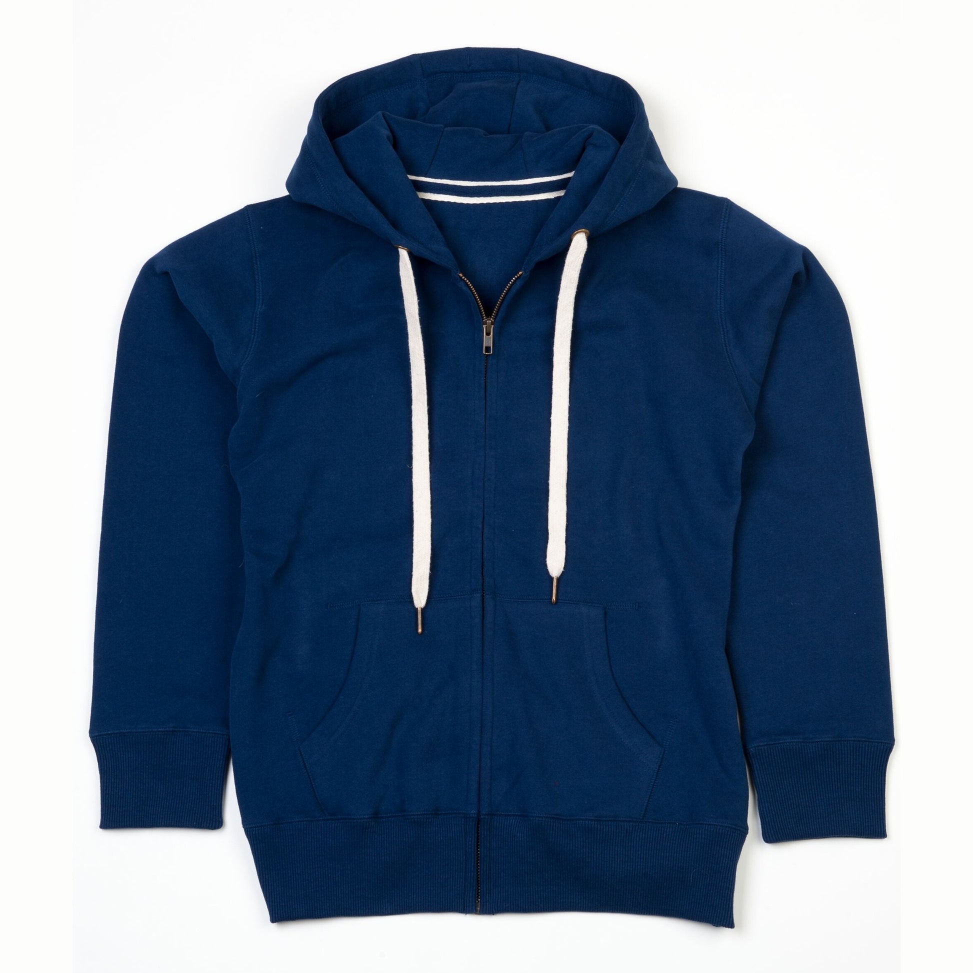 Men's Superstar Zip-Through Hoodie - Swiss Navy