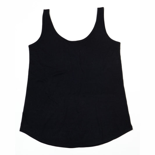 Women's Loose Fit Vest - Black