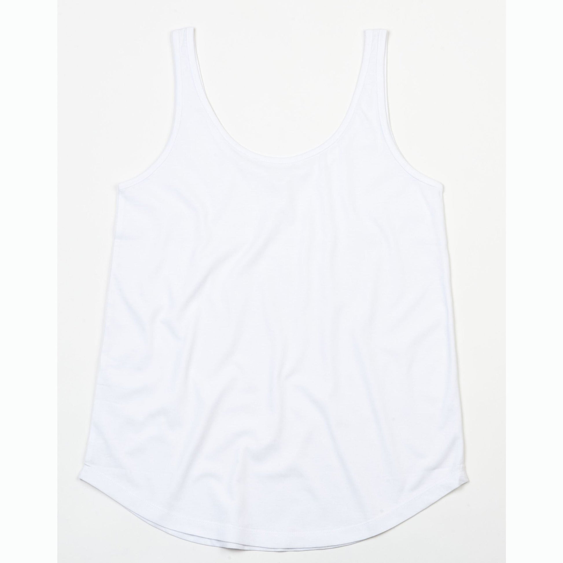 Women's Loose Fit Vest - White