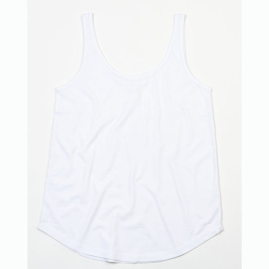 Women's Loose Fit Vest - White