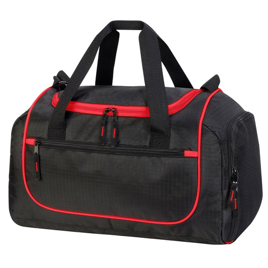 Piraeus Holdall
 - Black/Red