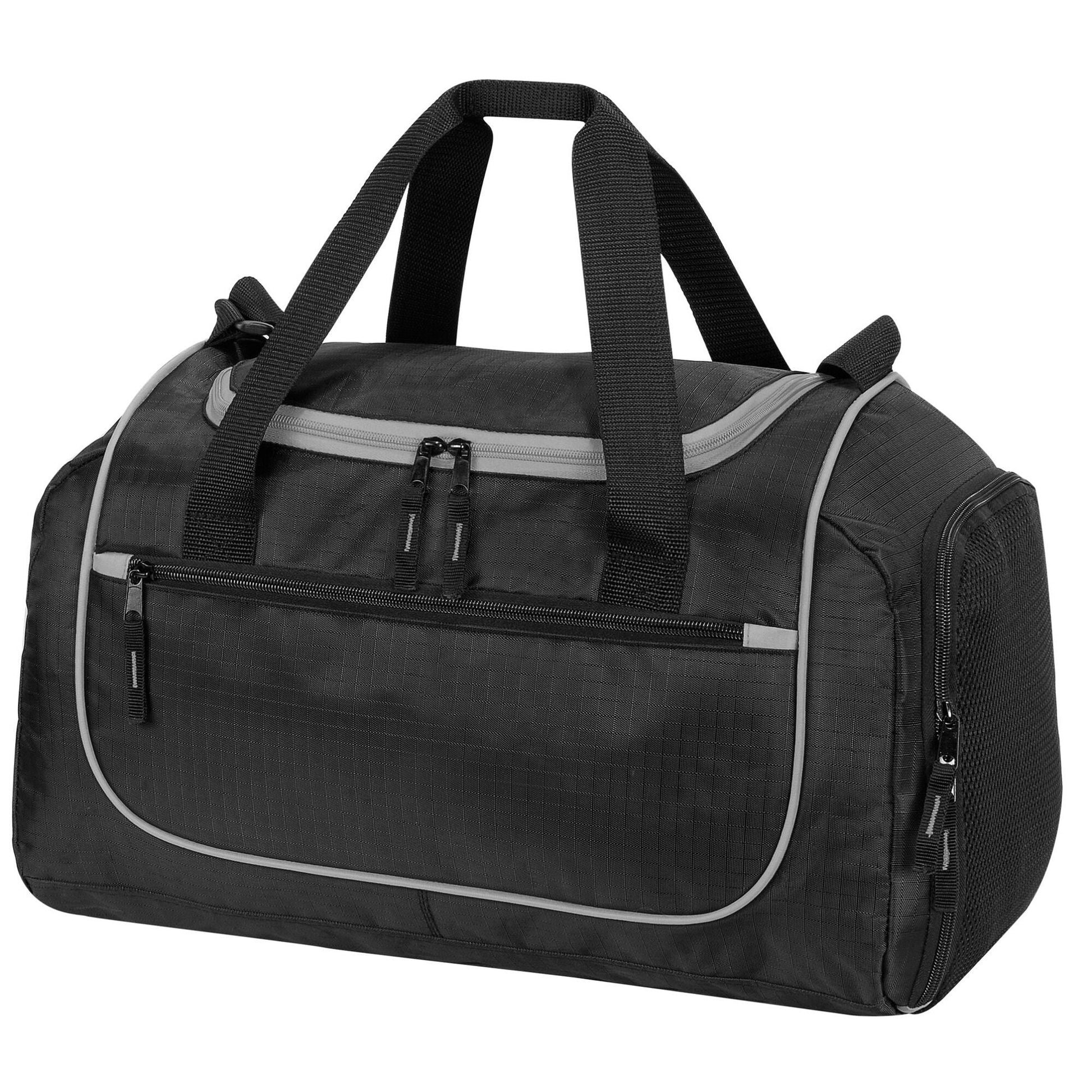Piraeus Holdall
 - Black/Light Grey