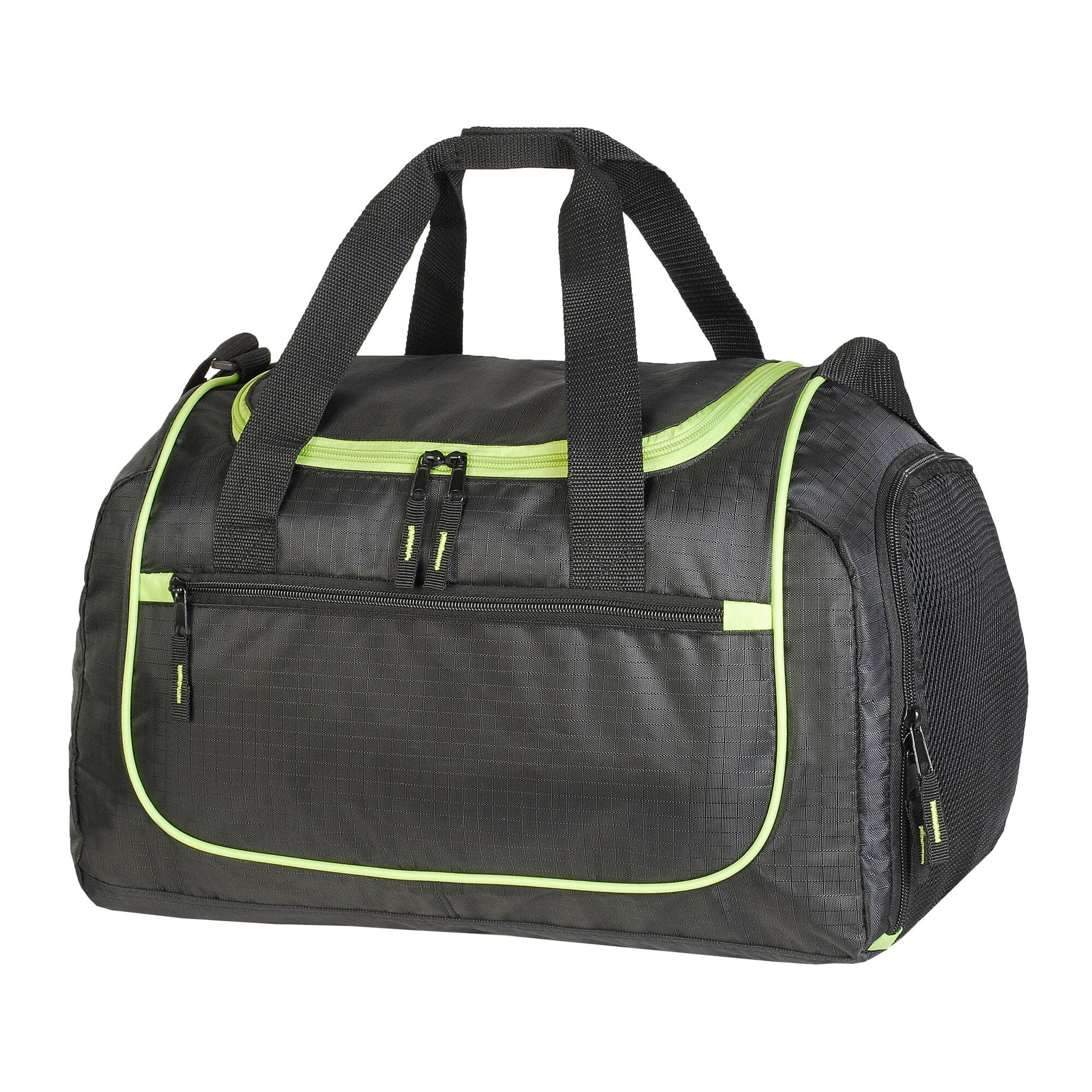 Piraeus Holdall
 - Black/Lime Green