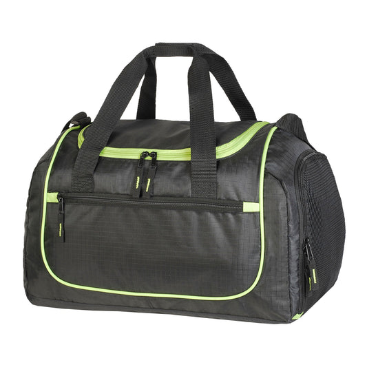 Piraeus Holdall
 - Black/Lime Green