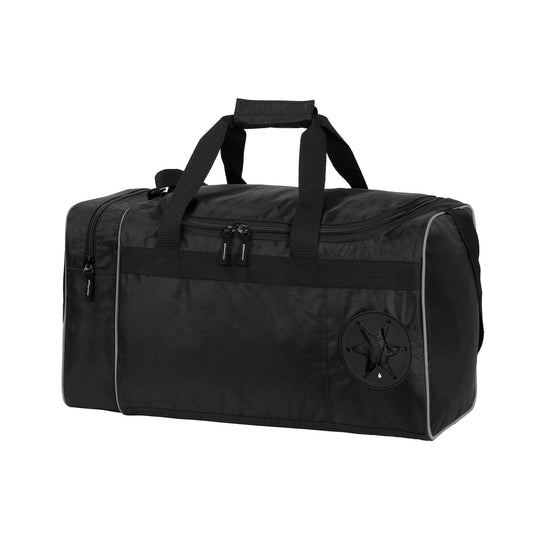 Cannes Sports/Overnight Holdall - Black/Light Grey