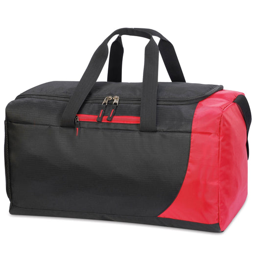 Naxos 43 Litre Holdall - Black/Red