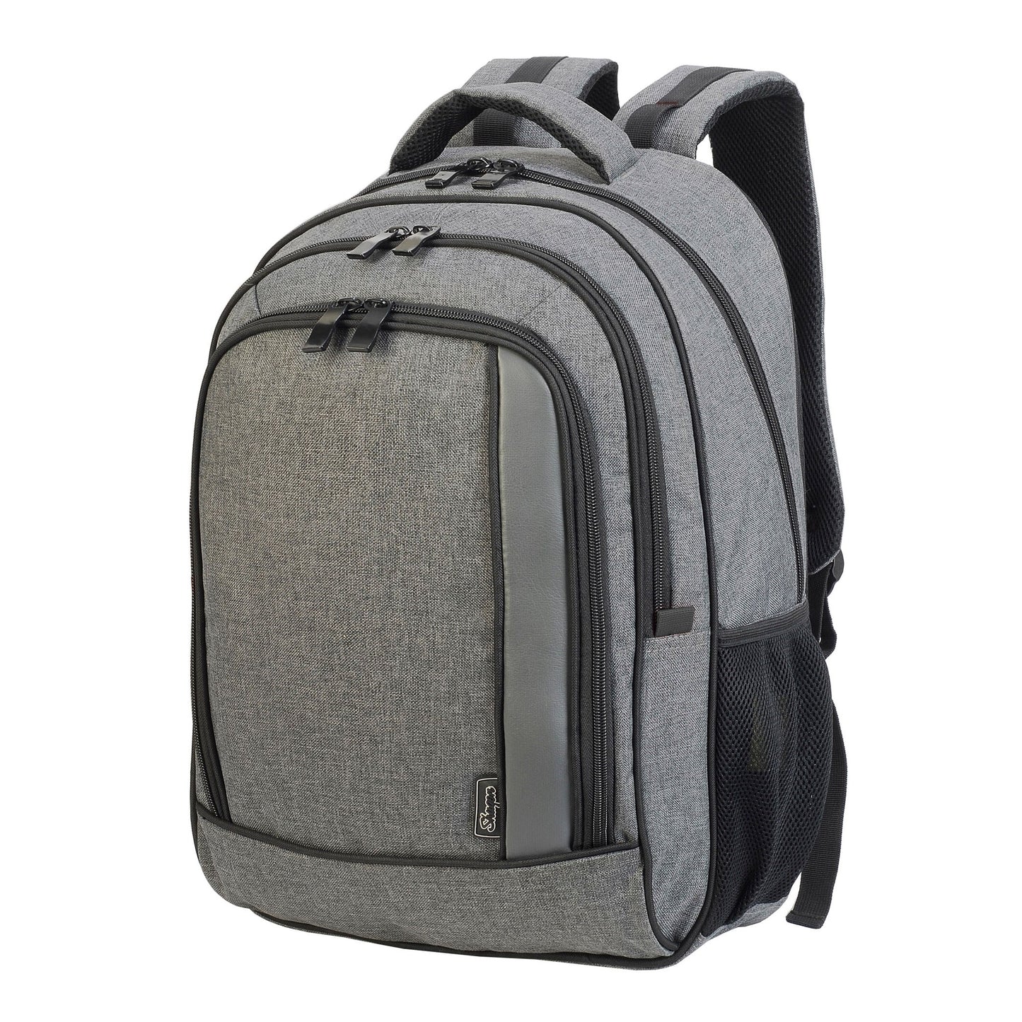 Frankfurt Smart Laptop Backpack - Grey Melange