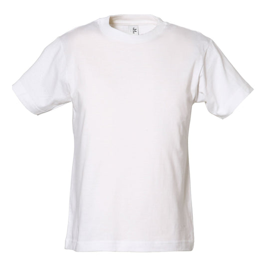 Junior Power Tee - White