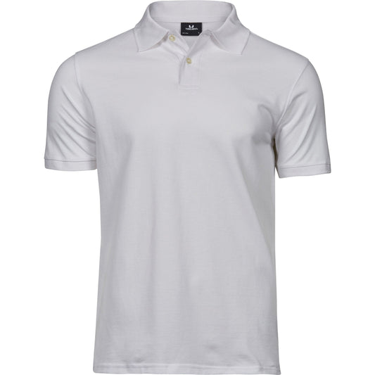 Men's Heavy Polo - White