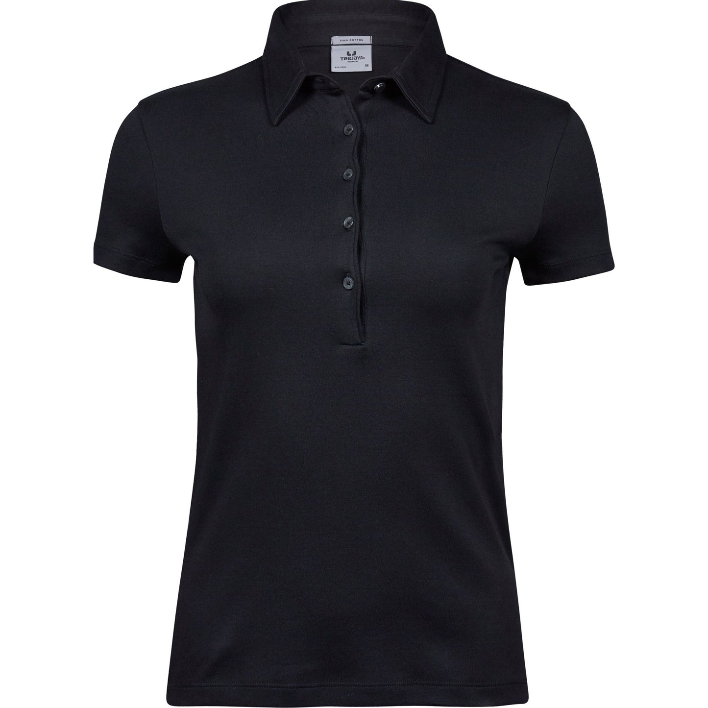 Ladies' Pima Cotton Polo - Black