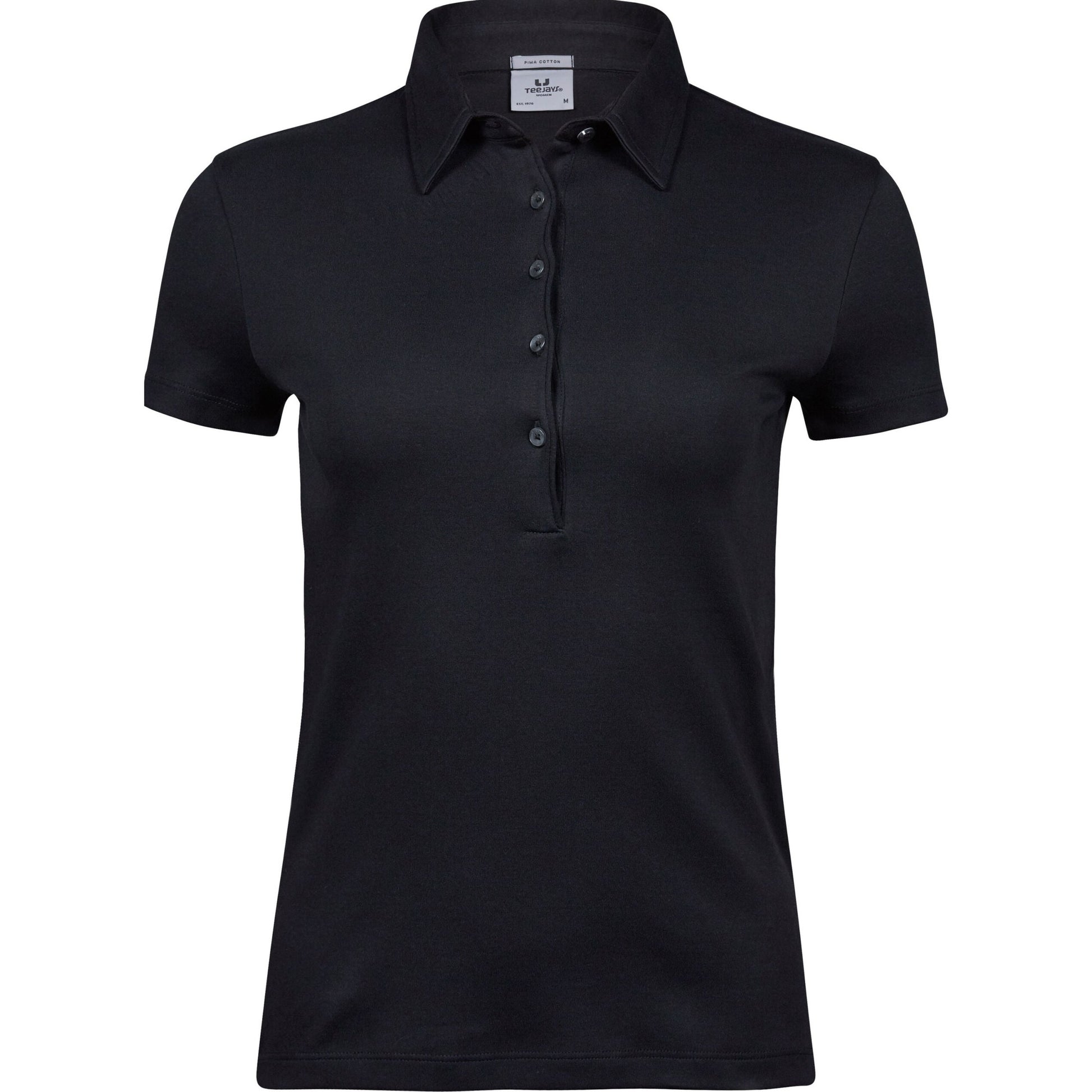 Ladies' Pima Cotton Polo - Black