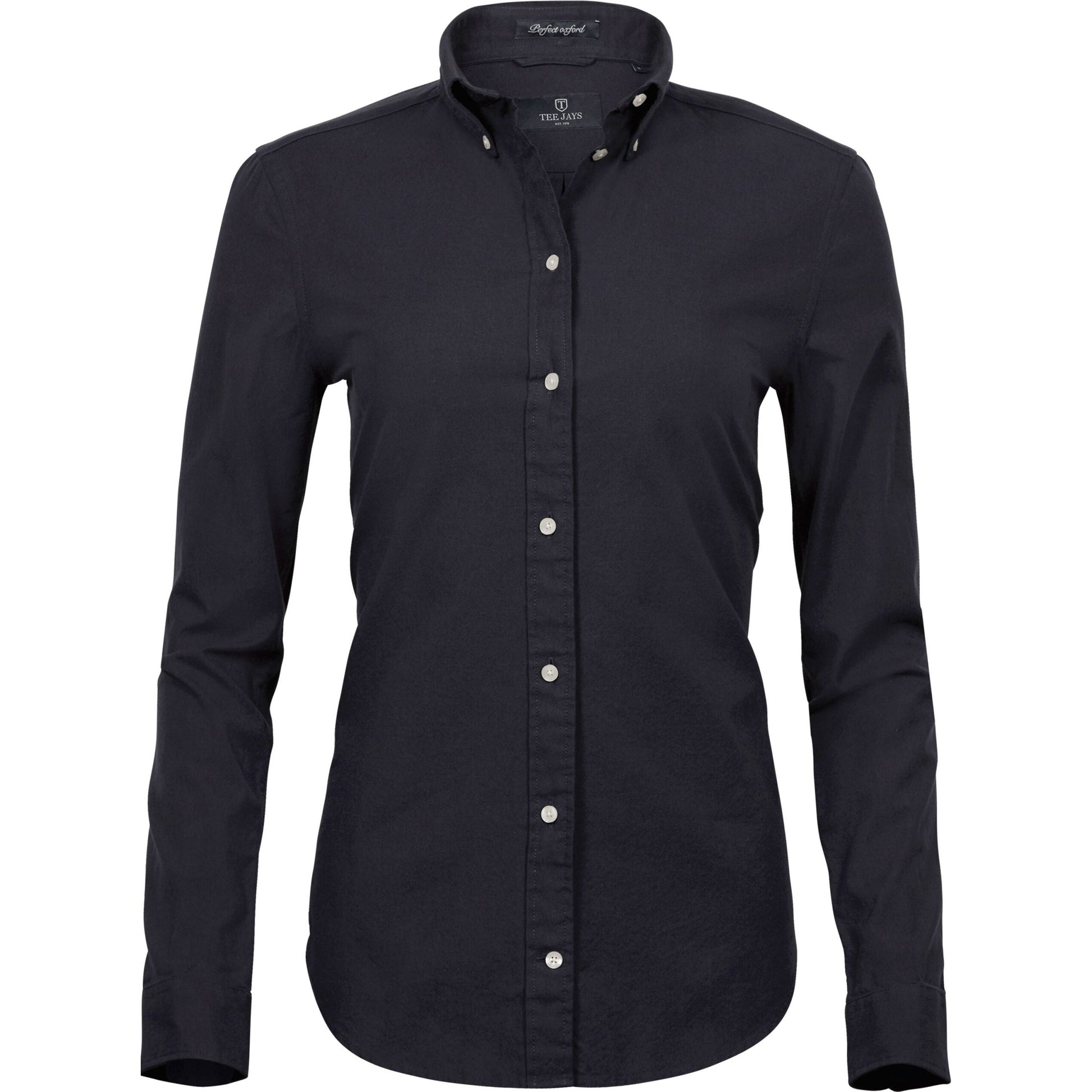 Ladies' Perfect Oxford Shirt - Black