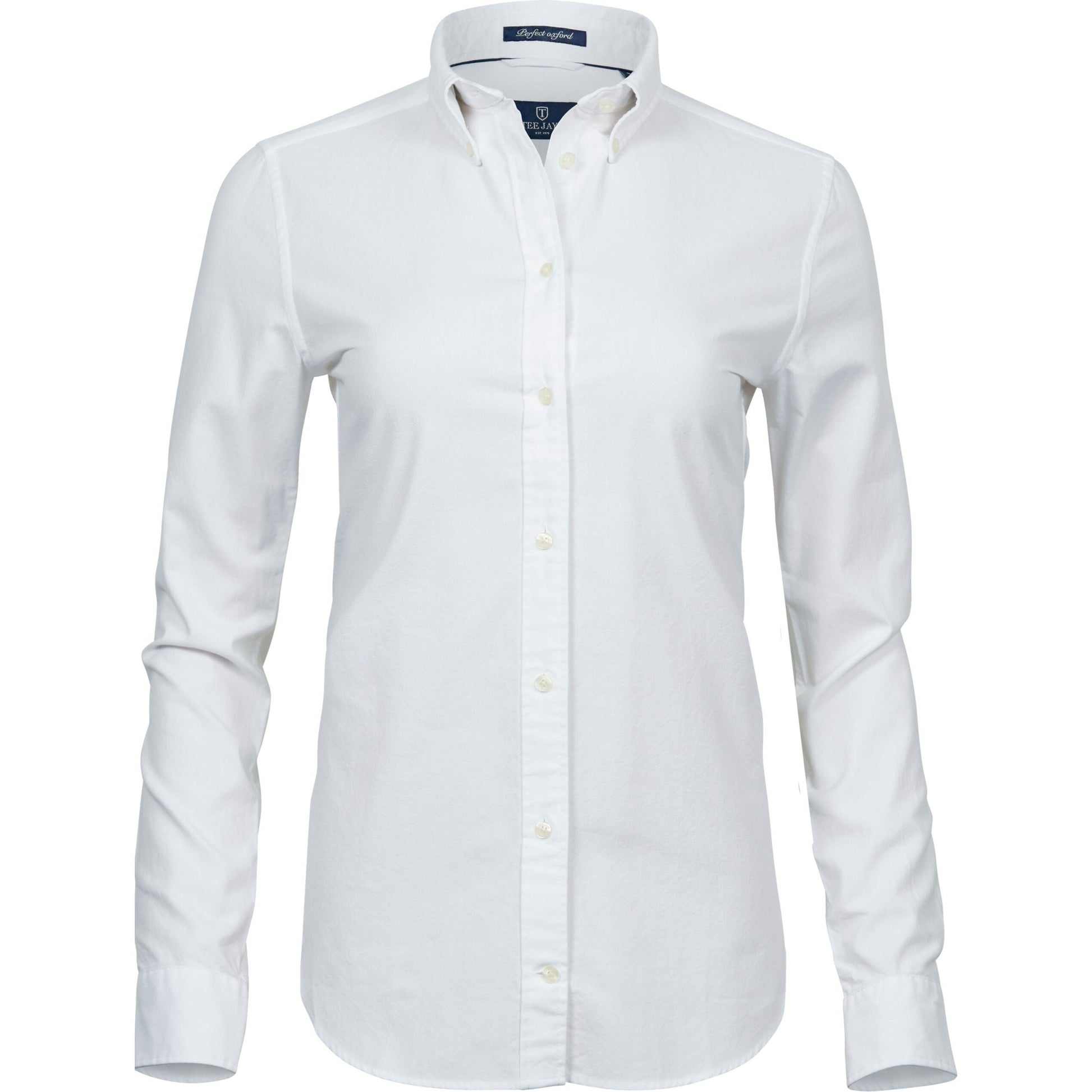 Ladies' Perfect Oxford Shirt - White
